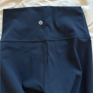 lululemon athletica navy wunder under leggings